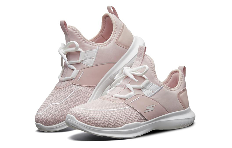 Lookbook Skechers Go Run Mojo 低筒跑步鞋 女款 淺粉色