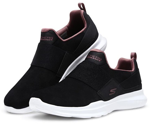 (W) Skechers Go Run Mojo 'Slip-On Hitam' 14847-BKPR Lookbook (W) Skechers Go Run Mojo 'Slip-On Hitam' 14847-BKPR