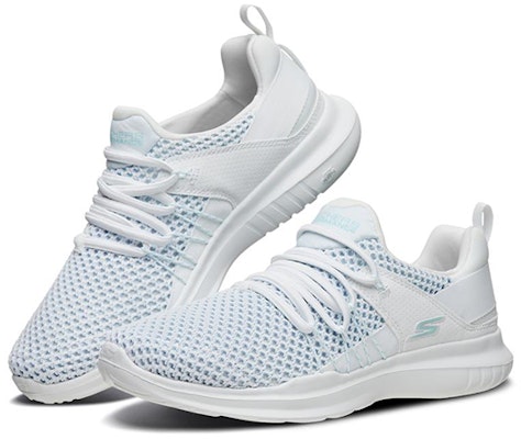 (Women) Skechers Go Run Mojo 'White Fashion Low-Top' 15113-WHT Lookbook (Women) Skechers Go Run Mojo 'White Fashion Low-Top' 15113-WHT
