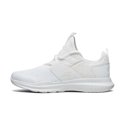 (W) Skechers Go Run Mojo White/Pink