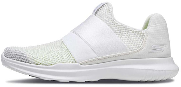 (W) スケッチャーズ ゴーラン モジョ 白スリッポン 14819-WHT Buy (W) スケッチャーズ ゴーラン モジョ 白スリッポン 14819-WHT