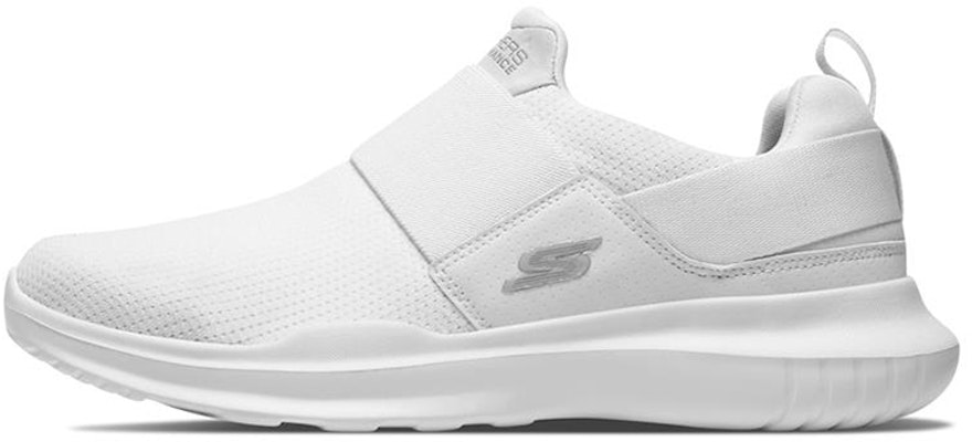 (Women) Skechers Go Run Mojo 'White Slip-On' 14844-WHT Buy (Women) Skechers Go Run Mojo 'White Slip-On' 14844-WHT