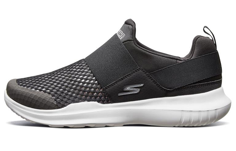(Women) Skechers GO RUN Mojo Slip-On 'Black White' 15115-BKW