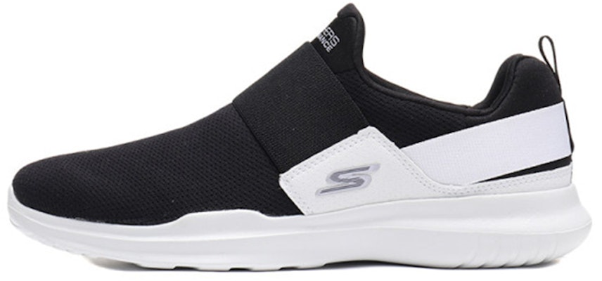 (Women) Skechers GO RUN Mojo Slip-On 'Black White' 14844-BKW Buy (Women) Skechers GO RUN Mojo Slip-On 'Black White' 14844-BKW