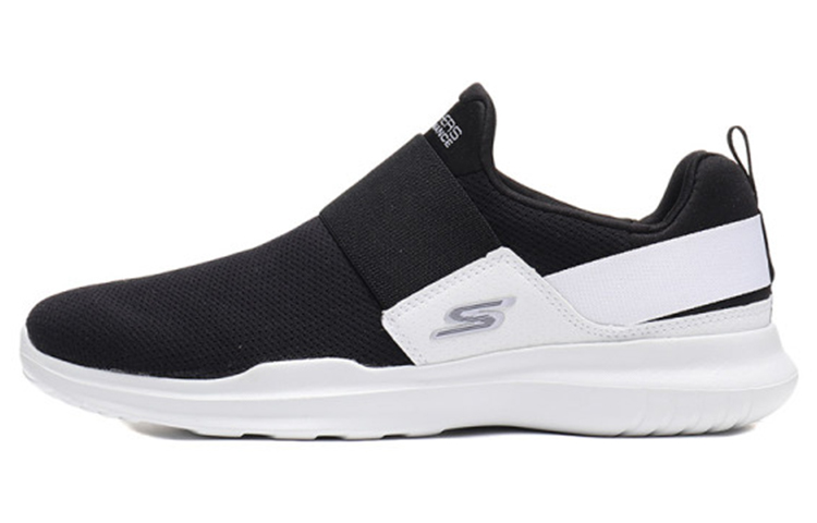 (Women) Skechers GO RUN Mojo Slip-On 'Black White' 14844-BKW