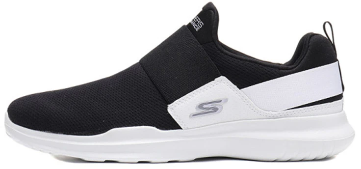 women-skechers-go-run-mojo-slip-on-black-white-14844-bkw