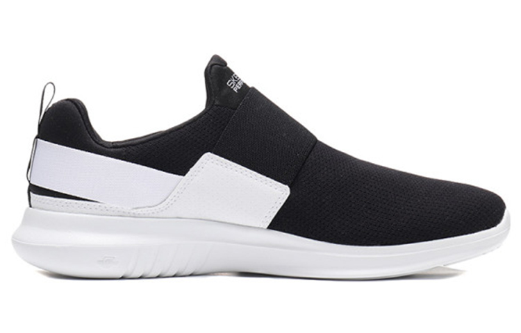 Order (Women) Skechers GO RUN Mojo Slip-On 'Black White' 14844-BKW