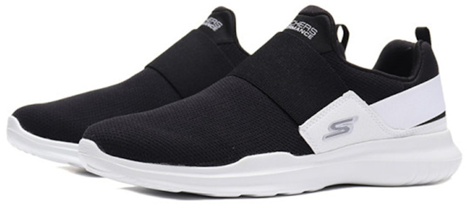 (Women) Skechers GO RUN Mojo Slip-On 'Black White' 14844-BKW Lookbook (Women) Skechers GO RUN Mojo Slip-On 'Black White' 14844-BKW
