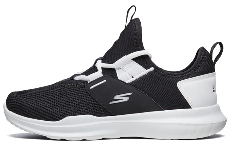 (Women) Skechers Go Run Mojo Sneakers Black/White 15122-BKW