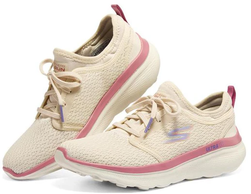 (W) Skechers Go Run Motion 'Blanco Rosa' 128432-NAT Lookbook (W) Skechers Go Run Motion 'Blanco Rosa' 128432-NAT