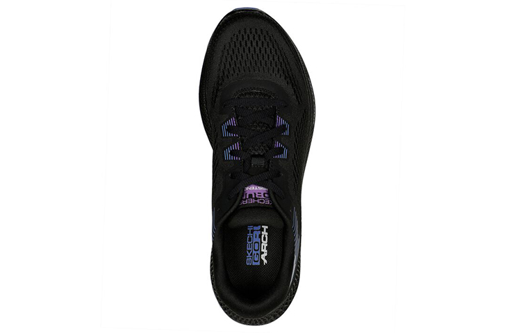 Shop (W) Skechers Go Run Persistence ''Schwarz Blau'' 172053-BLK