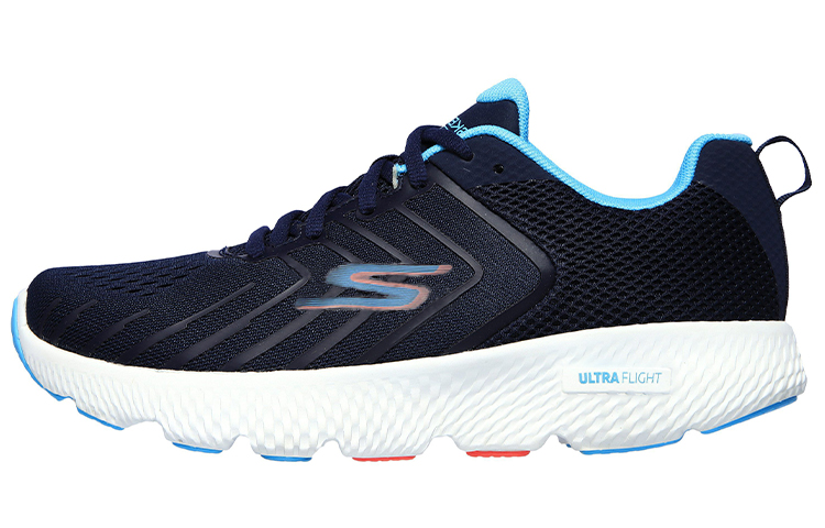 (W) Skechers Go Run Power Fleetz 'Blue Low-Top Running'