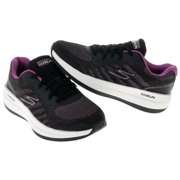 Shop (W) Skechers Go Run Pulse 2.0 ''Nero Viola'' 129106-BKPR