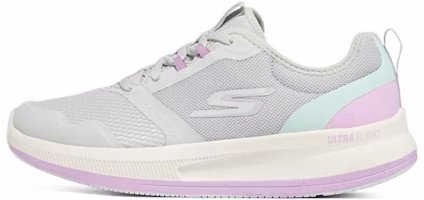 (Women) Skechers Go Run Pulse 'Grey Purple' 128106-GYPR (Women) Skechers Go Run Pulse 'Grey Purple' 128106-GYPR