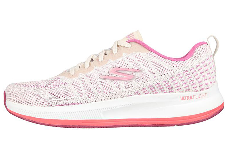 (Women) Skechers Go Run Pulse 'Grey Pink' 128101-TPPK
