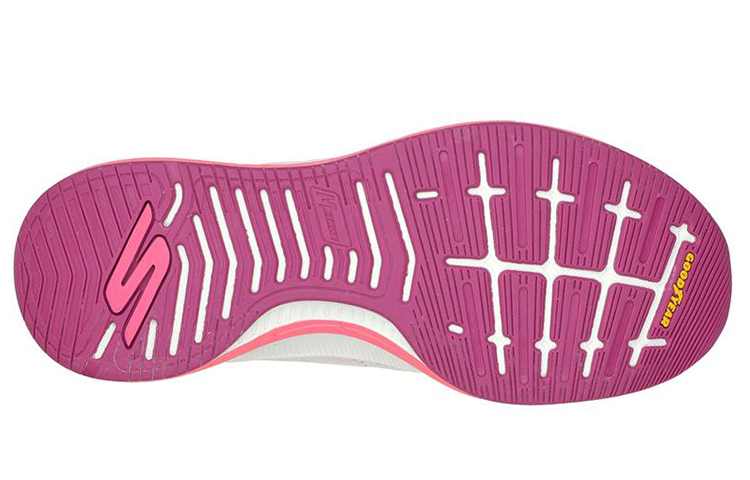 Shop (Women) Skechers Go Run Pulse 'Grey Pink' 128101-TPPK