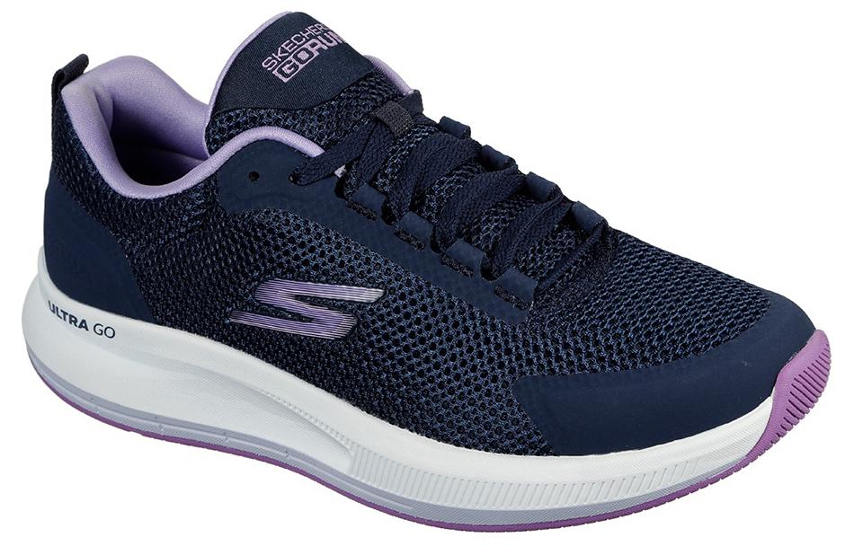 Lookbook (W) Skechers Go Run Pulse 'Azul Marino y Morado' 128077-NVPR