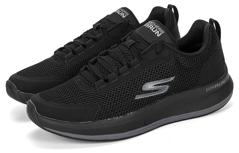 Lookbook (Women) Skechers Go Run Pulse 'Pure Black' 128077-BBK