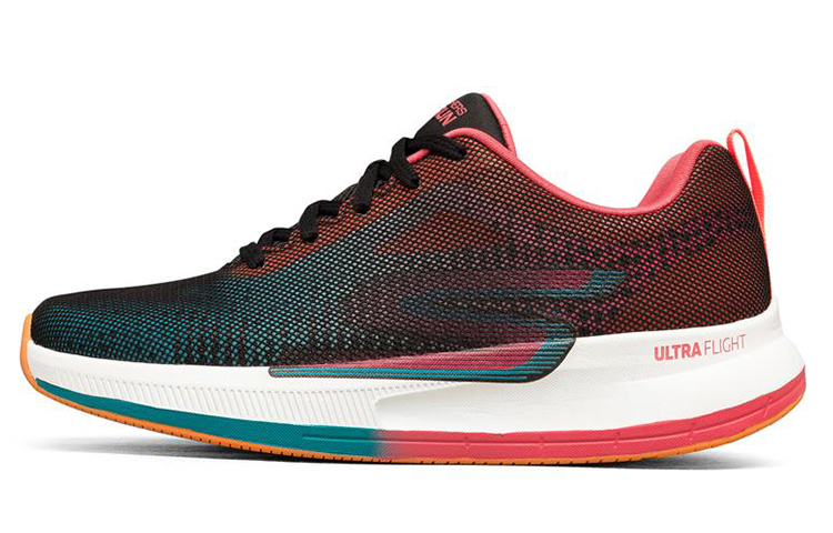 (W) Skechers Go Run Pulse Low Red/Green