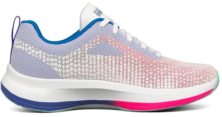 (W) Skechers Go Run Pulse ''Bianco Neon Rosa Blu'' 128105-WMLT Order (W) Skechers Go Run Pulse ''Bianco Neon Rosa Blu'' 128105-WMLT