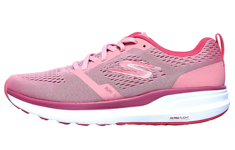 (Women) Skechers Go Run Pure 2 'Pink' 128091-ROS