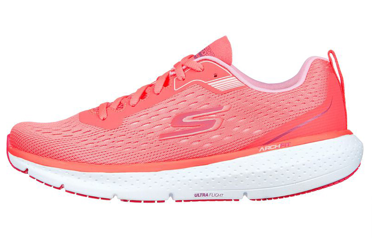 (Women) Skechers Go Run Pure 3 'White Pink' 172034-CRL