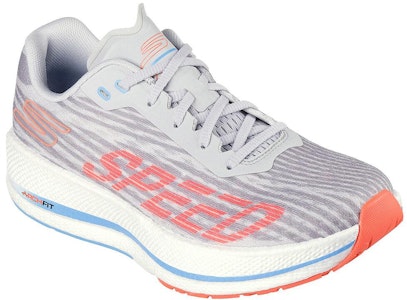 Skechers Go Run Razor 4 防滑耐磨 低幫 跑步鞋 女款 灰藍 Lookbook Skechers Go Run Razor 4 防滑耐磨 低幫 跑步鞋 女款 灰藍