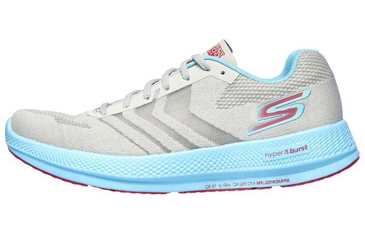 (Women) Skechers GO RUN Razor 'Grey' 130001-GAQP