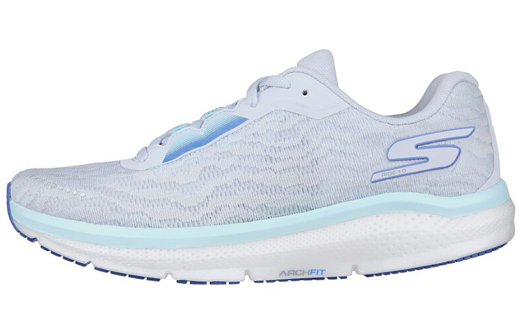 (Women) Skechers Go Run Ride 10 'Light blue' 172045-LTGY