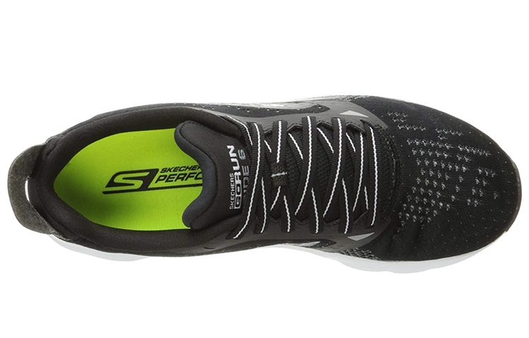 Shop (W) スケッチャーズ Go Run Ride 6 黒白 (Sukecchaazu Go Run Ride 6 Kuro Shiro) 14117-BKW