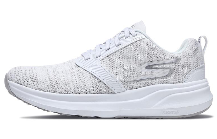 (Women) Skechers Go Run Ride 7 'White Grey' 15200-WHT