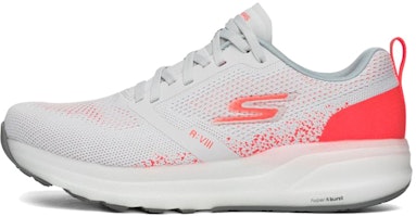 (Women) Skechers Go Run Ride 8 Sneakers White/Pink/Grey 15224-LGPK (Women) Skechers Go Run Ride 8 Sneakers White/Pink/Grey 15224-LGPK