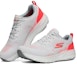Lookbook (W) Skechers Go Run Ride 8 Kasut Putih/Merah Jambu/Kelabu 15224-LGPK