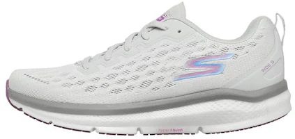 (Women) Skechers Go Run Ride 9 'Grey White' 172005-GMLT (Women) Skechers Go Run Ride 9 'Grey White' 172005-GMLT