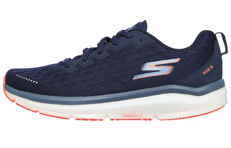 (Women) Skechers GO RUN Ride 9 'Navy Blue' 172005-NVPR