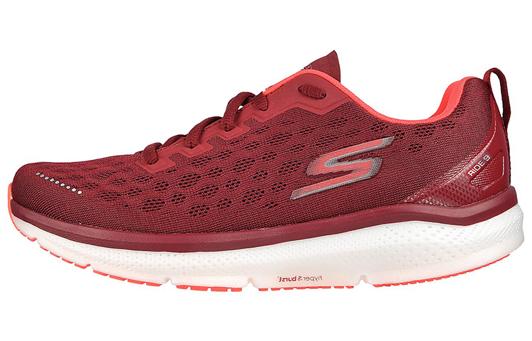 (Women) Skechers GO RUN Ride 9 'Red' 172005-BUMT