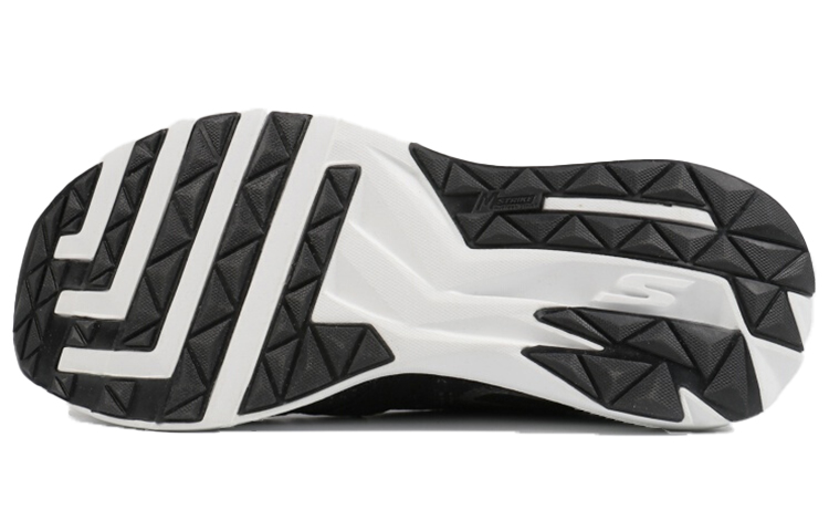 Shop Skechers GO RUN Ride 輕便 跑步鞋 女款 黑白