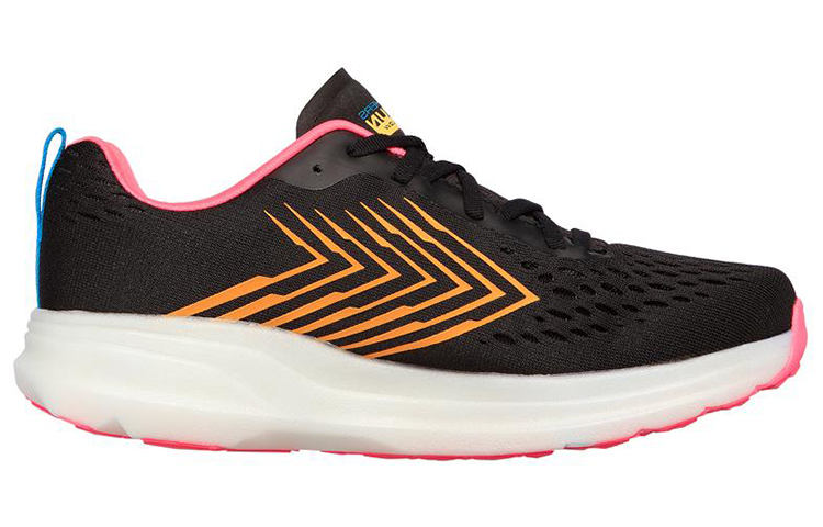 Order (W) Skechers Go Run Ride Flow 'Hitam Pelbagai Warna' 130018-BKMT