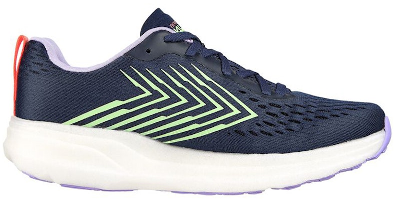 (Women) Skechers Go Run Ride Flow 'Breathable Comfort Lightweight Blue Multicolor' 130018-NVMT Order (Women) Skechers Go Run Ride Flow 'Breathable Comfort Lightweight Blue Multicolor' 130018-NVMT