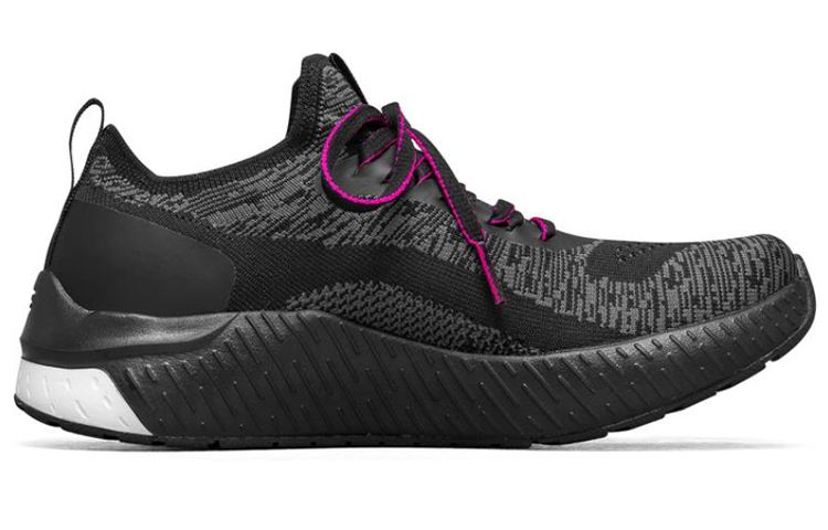 (W) Skechers Go Run Steady Sports Shoes Black/White/Purple 圖 2