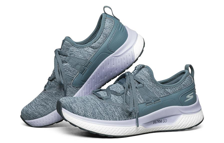 Lookbook (W) Skechers Go Run Steady ''Gris Bleu'' 128040-BLAQ
