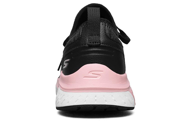 Shop (W) Skechers Go Run Steady ''Grau Pink'' 128040-BKPK