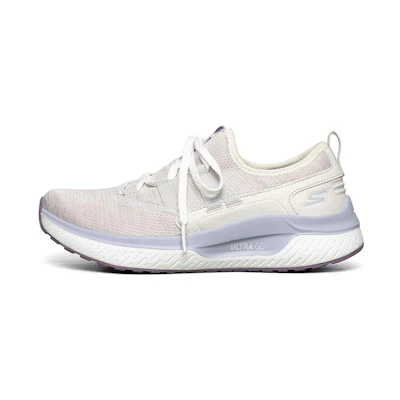 (W) Skechers Go Run Steady 'Grey Purple'