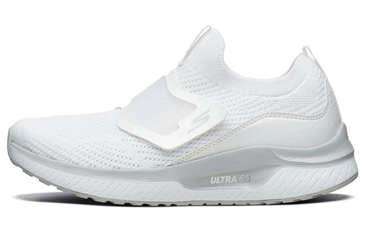(W) Skechers Go Run Steady 'White Grey'