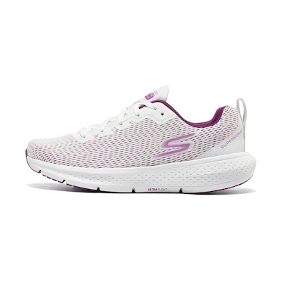 (W) Skechers Go Run Supersonic 'White Purple'