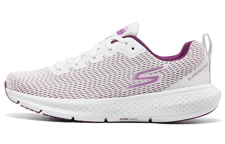 Buy (W) Skechers Go Run Supersonic ''Bianco Viola'' 172031-WHT