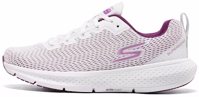 (Women) Skechers Go Run Supersonic 'White Purple' 172031-WHT (Women) Skechers Go Run Supersonic 'White Purple' 172031-WHT