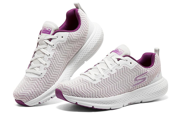 Lookbook (W) Skechers Go Run Supersonic ''Bianco Viola'' 172031-WHT