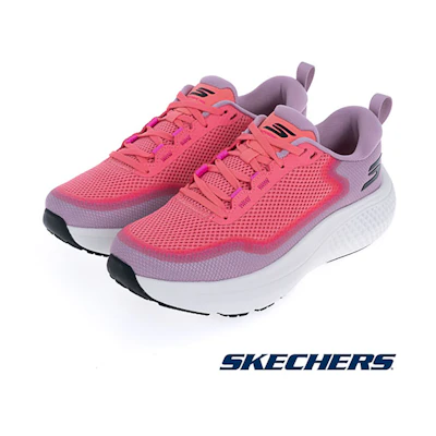 (W) SKECHERS GO RUN SUPERSONIC MAX Wide Pink Running Shoes Powder