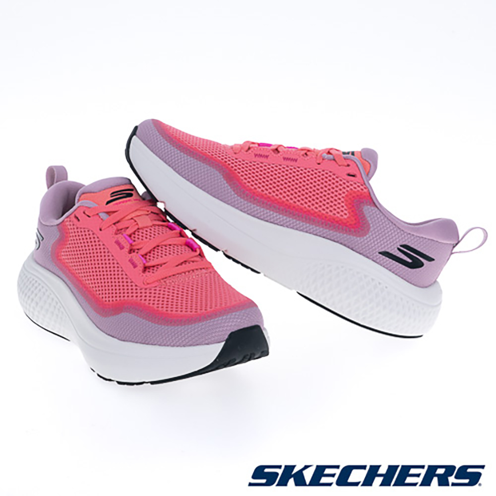 Lookbook (W) SKECHERS GO RUN SUPERSONIC MAX Anchas Rosas Zapatillas Running Powder 172086WPNK